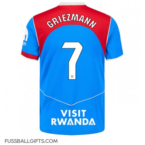 Atletico Madrid Antoine Griezmann #7 Fußballbekleidung 3rd trikot 2025-26 Kurzarm